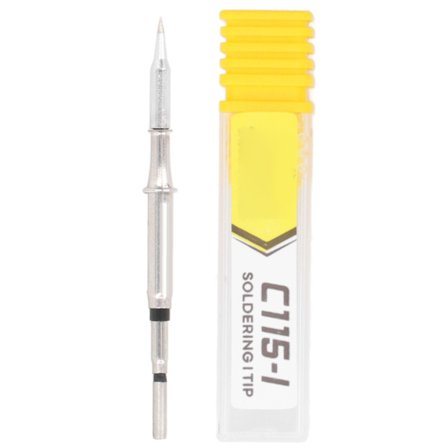 Universell lödkolvsspets i koppar, ersättning för JBC115 C115 lödstation, spetsig