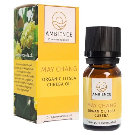 Ambience May Chang Olie Økologisk 10 ml, Tøj & Bolig, Duftolier, Æteriske Olier