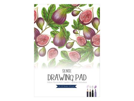 Sense Ritblock A4 120g - Lyreco - Skola och förskola - Bild och form - Ritblock och målarböcker