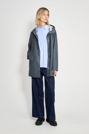 Stockholm Lightweight Raincoat Charcoal
