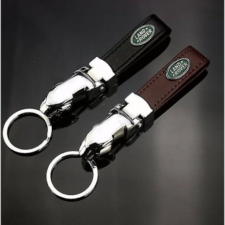 Ny Land Rover Range Rover Freelander Bilnyckelring Bilnyckelkedja Lädernyckelring