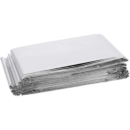 Reflekterende film for planter Petp drivhus reflekterende film 210 x 120 cm sølv hydroponisk plante reflekterende film Mylar film for dyrking 