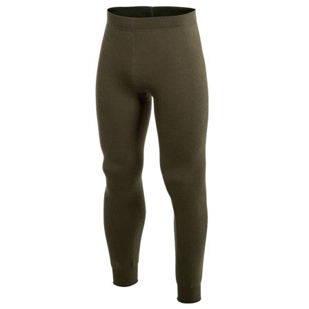 Woolpower Long Johns 400 Men base layer trousers Green S