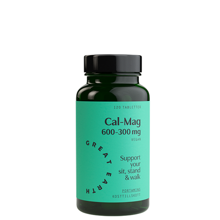 Great Earth Cal/Mag 600/300 mg 120 tabletter
