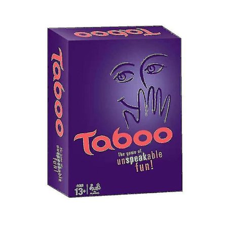Klassiskt tabu Kortspel Brädspel Kul att hitta ord Brädspel Fest Familj Interaktiva spel för vuxna High Quali