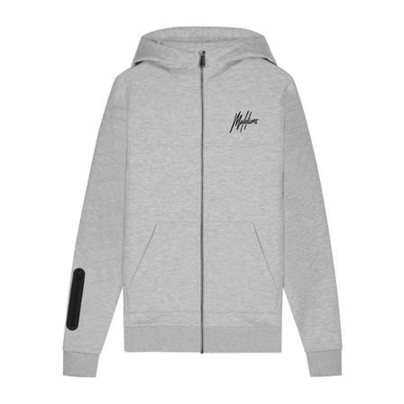 Malelions, Malelions Sport Counter Trainingspak Senior Grey Melange Grijs, Heren, Maat:XL
