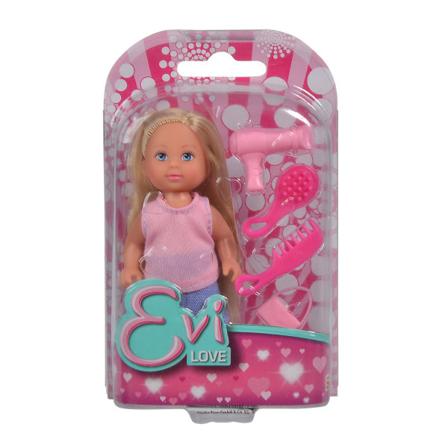 Evi Love Favorites Docka Med Tillbehör Rosa Multicolor Rosa