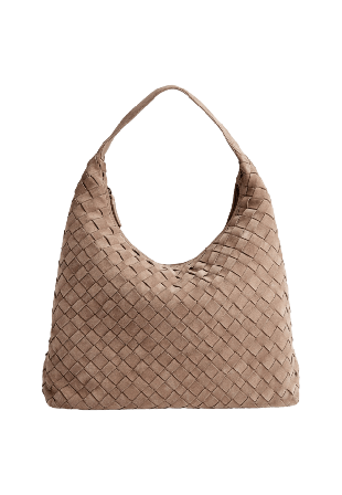 Markberg Zoena Bag Suede Weave Väskor & plånböcker Dam Blå ONESIZE