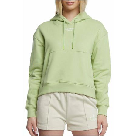 Calvin Klein, Hoodies Groen, Dames, Maat:S