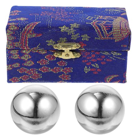 1 Sett Metall Håndballer Treningsballer Håndøvelse Massasjeballer Håndrulleballer