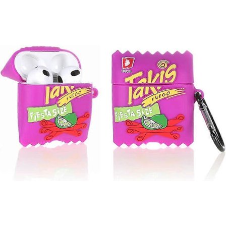 Passar designad för Airpods 3:e generationen 2021, Silikon Tecknad Söt Fodral Skyddande Stötsäkert Skydd för Airpods 3 Takis