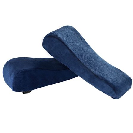 Stol Armstöd Kuddar och Memory Foam Armbågskudde För Underarm Tryckavlastning Universal Stol Cover 2st Set