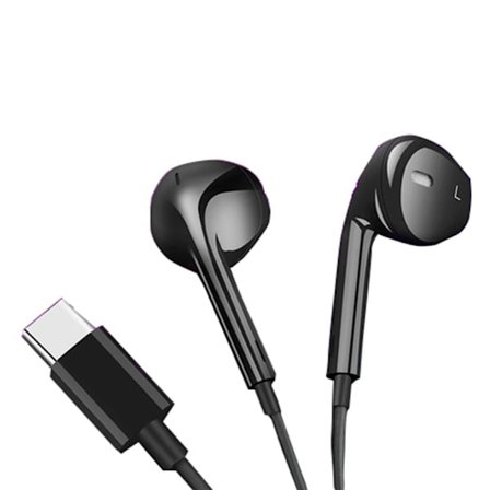Effektfulla Slittåliga Type-C In-Ear Hörlurar