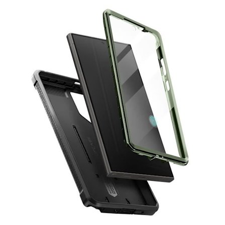 Helkroppsfodral till Samsung Galaxy S24 Ultra - SUPCASE - Unicorn Beetle Pro - Stötsäker - Stativ - Khaki