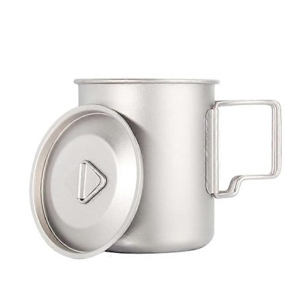 Camping Kjele Rustfritt Stål Lett Bål Kaffekjele Ryggsekk Kopp Tekanne Vannkoker Ryggsekk Krus Kokekar Kjølig Kompakt Stuff Campingutstyr K