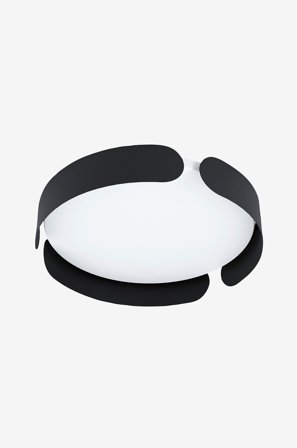 EGLO - Plafond Valcasotto D37 - Musta - Plafondit - - Homeroom