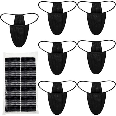 Althee 60 Stk Engangs Tanga Truser Spa Spray Tan Innpakninger Undertøy Engangs Bikini Tanga S-2xl