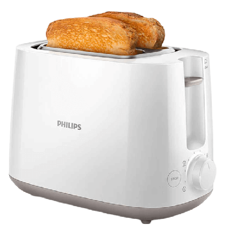 Philips Brödrost Hd2581 Vit Köksmaskiner