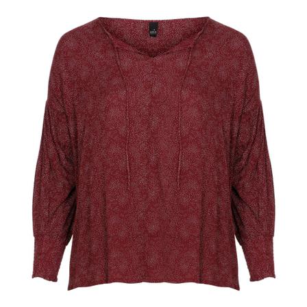 Adia Hilah Bluse Rød, Dame