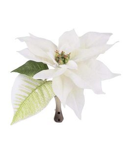 Julstjärna med clips Vit - Jul - Mr Plant