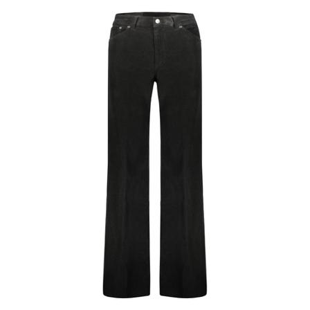 Dondup, Wide jeans Zwart, Dames, Maat:W28