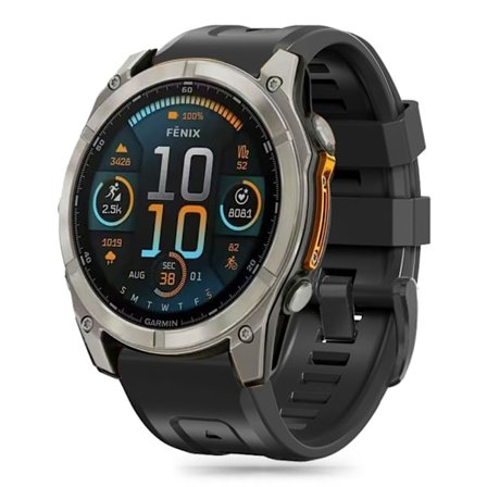 Tech-Protect Garmin Fenix 20 mm Armband Silicone Svart