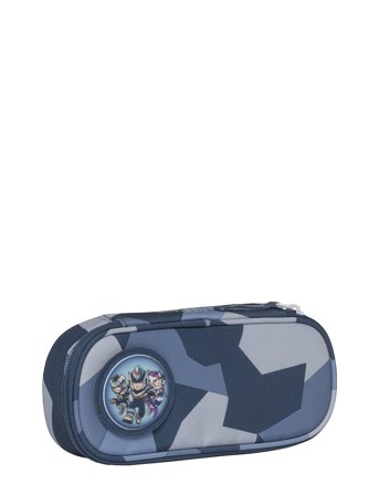 Beckmann Norway Oval Pencil Case, Tiger Race - Blue - 0.9 L