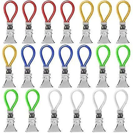 20 Håndkleklips Henge Kjøkkenklips Metall Håndkleholder Multifunksjonell
