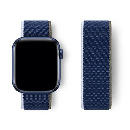 Nylon Loop Armband för Apple Watch band 44mm 40mm 45mm 41mm 46 42mm 49mm 44 45 mm armband iWatch serie 10 9 SE 7 6 5 4 Ultra 2