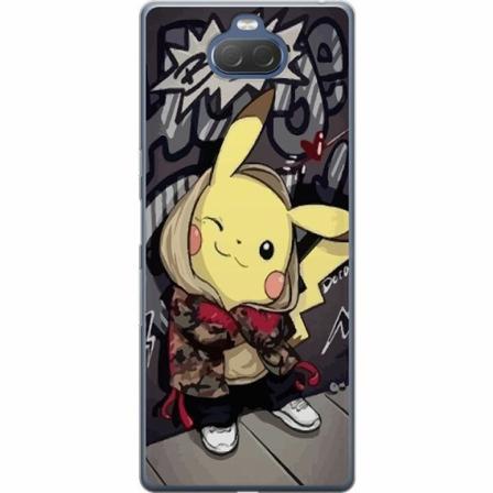 Sony Xperia 10 Genomskinligt Skal Pokemon