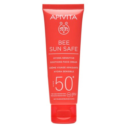Apivita Bee Sun Safe Crema Viso Lenitiva Hydra Sensitive Pelli