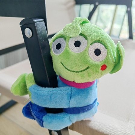 Jordgubbsbjörn Plysch Gosedjur Dekorera Väskor Gardinomtag Väskrem