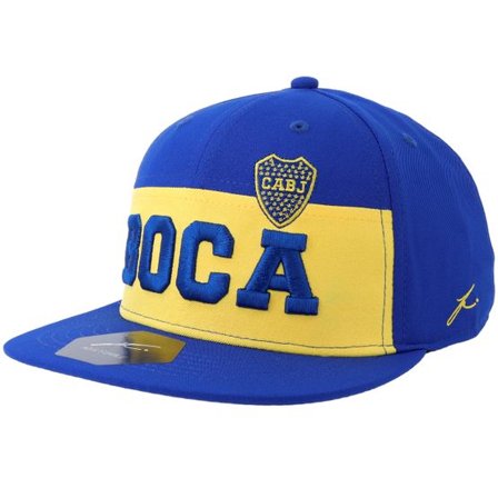 Fan Ink - Blå snapback Keps - Kids Boca Football Beyond Borders Blue/Yellow Snapback @ Hatstore