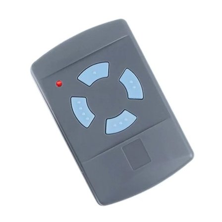 1 PAKKE - Kompatibel med Hormann HSM2 HSM4 868 MHZ med 4 knapper Blå farge Erstatter Hormann 868 MHz