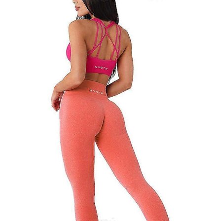 Nvgtn Sömlösa Leggings Spandex Shorts Dam Fitness Elastiska Andningsbara Höftlyftande Fritids Sport Spandex Tights