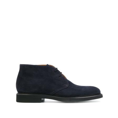 Doucal's, Lace-up Boots Blauw, Heren, Maat:40 EU