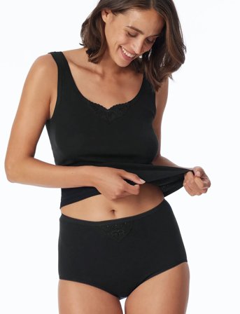 Schiesser Maxi Brief - Black - XL