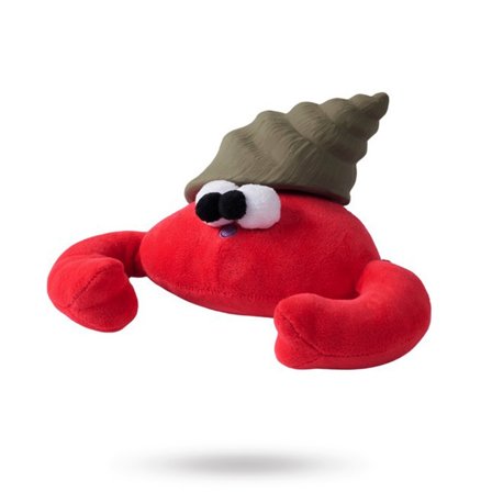 Companion - Companion Dizzy Crab - röd - Hundleksaker