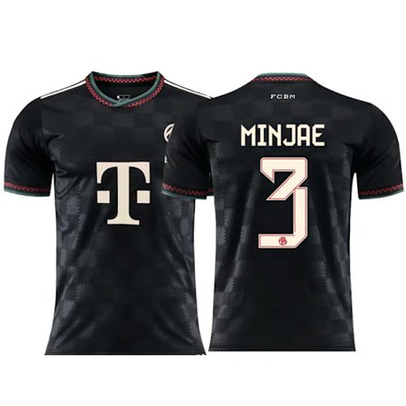 25-26 FC Bayern München Bortatröja Tredje NO.3 MINJAE Fotbollströja S-2XL