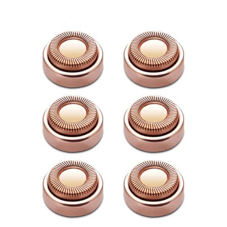 Replacement Heads for Facial Hair Remover for Flawless Finishing Touch Women's Facial Hair Remover