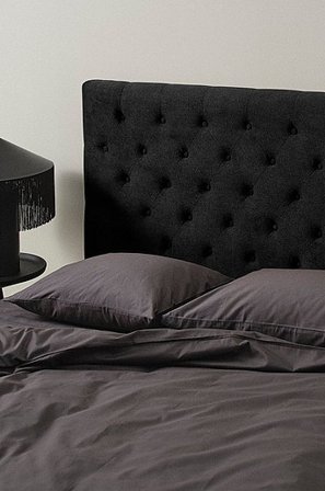 Jotex - Hoofdbord 180 Cm Donkergrijs Donkergrijs - SKENE - Koop Hoofdborden bij Jotex