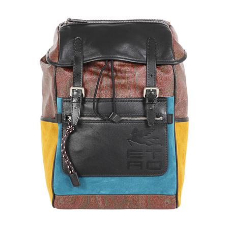 Etro, Backpack Brązowy, Mężczyzna, Rozmiar: ONE Size