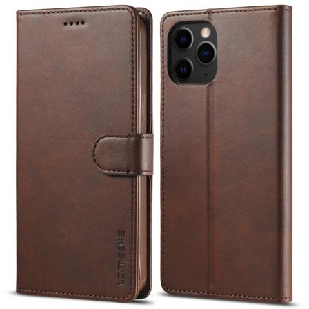 LC.IMEEKE Pungetui iPhone 13 Pro Max Brun