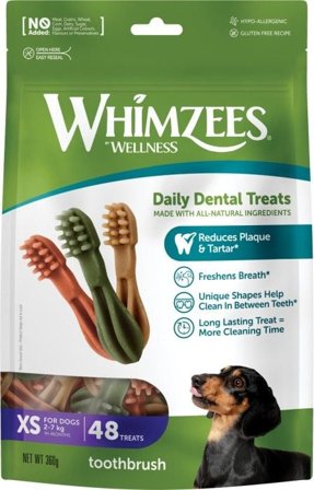 Whimzees Toothbrush Star XS 48 pcs 360 g