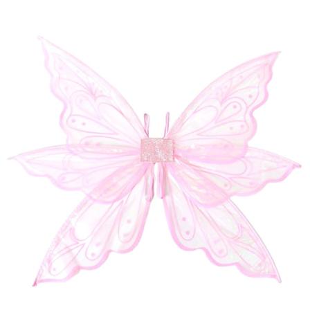 Fairy Wings För Flickor Kvinnor,fjärilsvingar För Vuxna,glittrande Änglavingar Halloween Kostym Dress Up Party Favor Pink