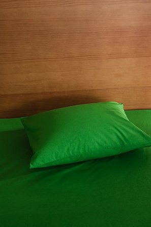 Jotex - Poszewka Na Poduszkę Ekologiczna Groszkowa zielen - ZACK - Kup Poszewki na poduszki firmy Jotex