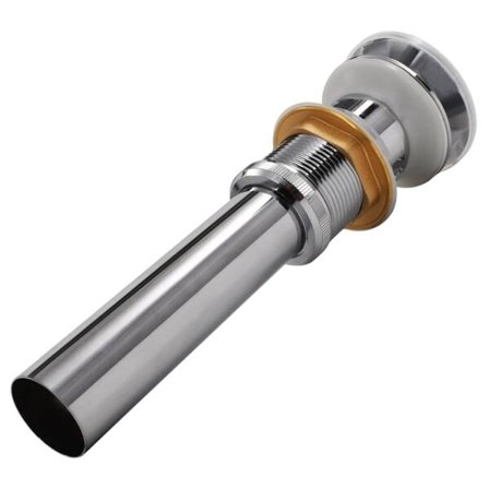 vidaXL Popup avlopp rostfritt stål