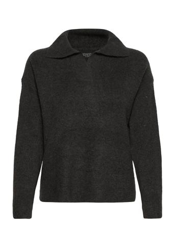 Sldagny Pullover Ls Black Soaked In Luxury