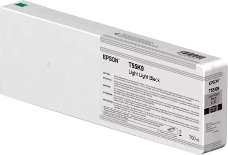 Epson T55K9 - lysesvart - original - blekkpatron