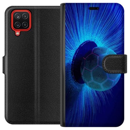 Kompatibelt Plånboksfodral till Samsung Samsung Galaxy A12 Fotboll